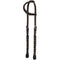Tough-1 Royal King Braided Leather One Ear Headstall