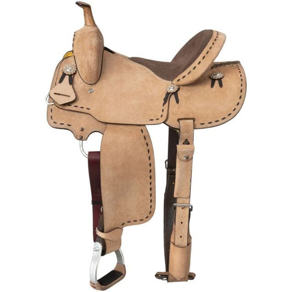 Tough-1 Silver Royal Brushy Creek Barrel Saddle