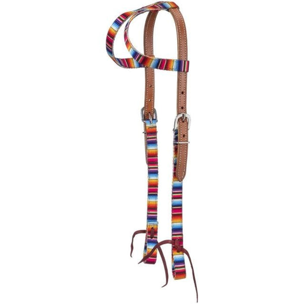 Tough-1 Tough1 Patterned Double Ear Hybrid Headstall