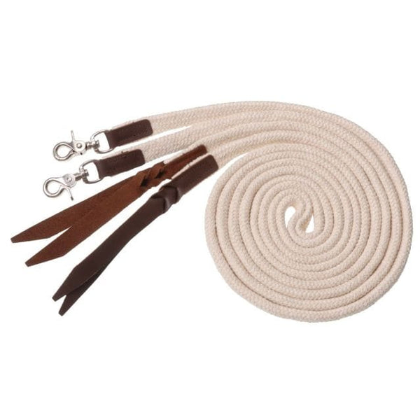 Tough-1 Tough1 Royal King Deluxe Flat Cotton Split Reins