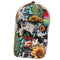 BHW Cowhide Cactus Criss Cross Hat