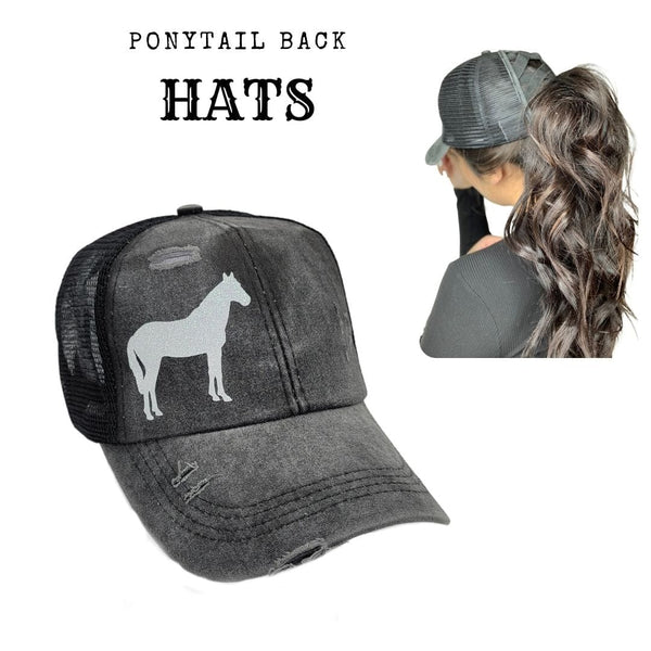 BHW Horse Criss Cross Hat