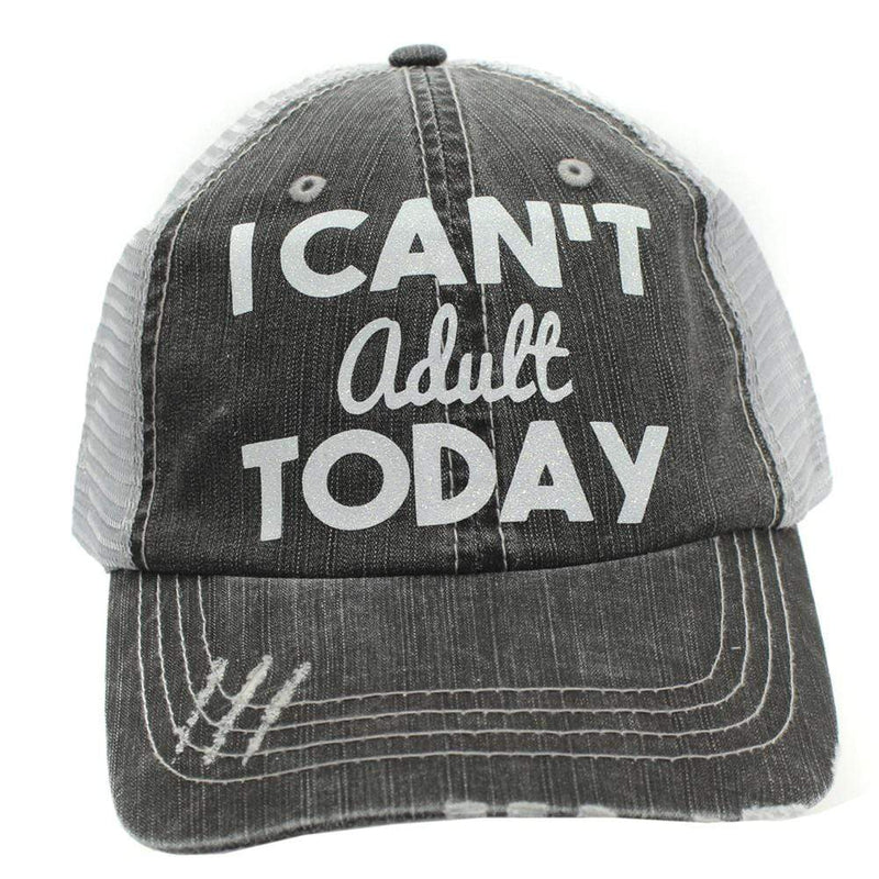 BHW I Can't Adult Today Hat
