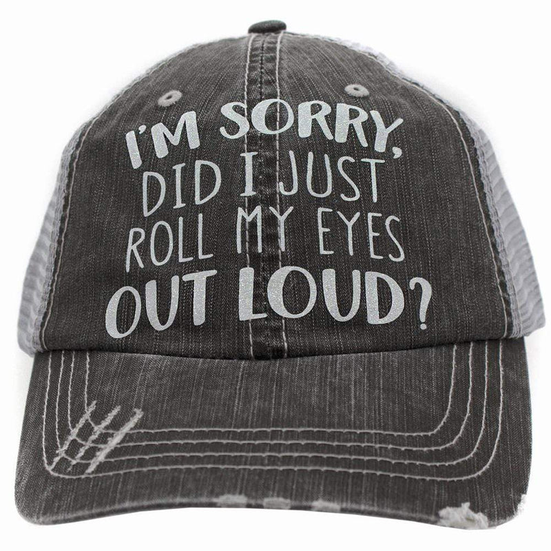 BHW Roll My Eyes Out Loud Hat