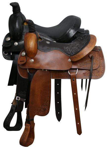 Buffalo Buffalo Roping Saddle
