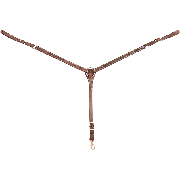 Cashel Cashel 1" Diamond Stamped Trail Breastcollar