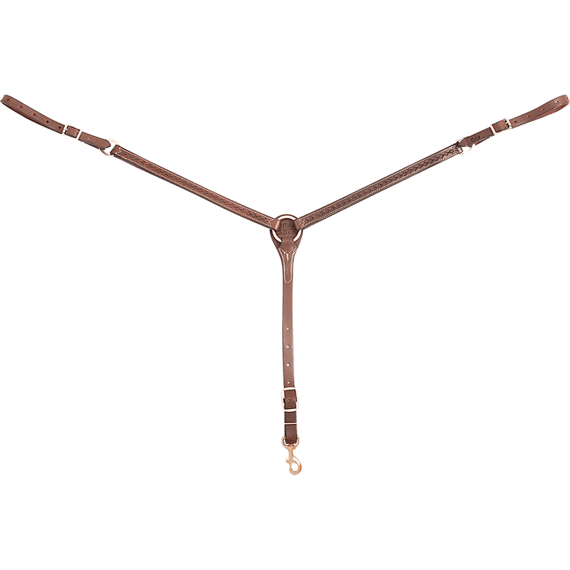 Cashel Cashel 1" Diamond Stamped Trail Breastcollar