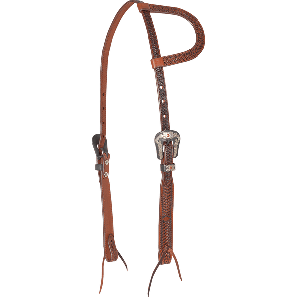 Cashel Cashel Antiqued Diamond One Ear Headstall