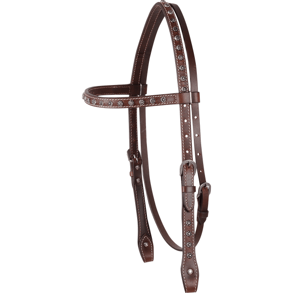 Cashel Cashel Antiqued Dots Browband Headstall