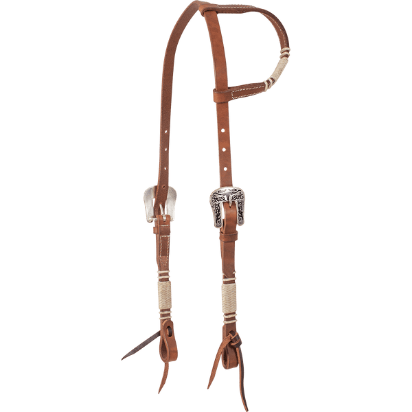 Cashel Cashel Longhorn Harness One Ear Headstall with Rawhide Accents