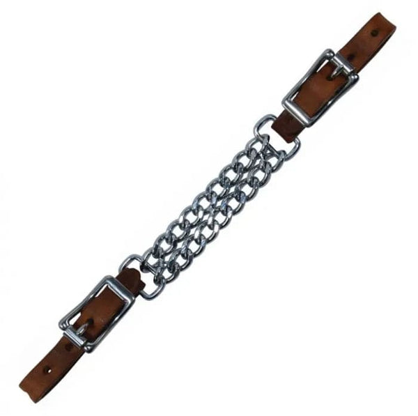 Circle Y Saddles Circle Y 4 1/2" Double Flat Curb Chain