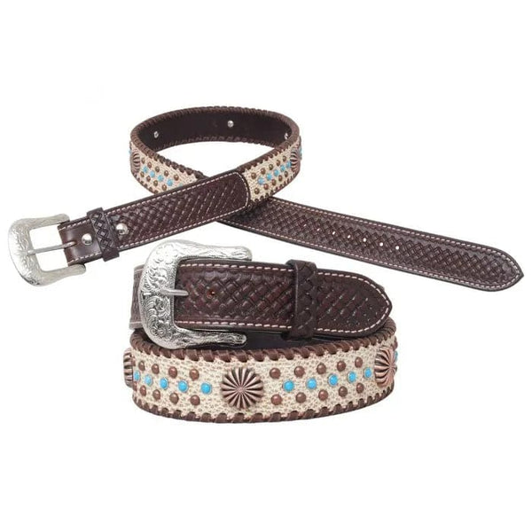 Circle Y Saddles Circle Y Dakota Pinwheel Belt