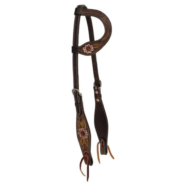 Circle Y Saddles Circle Y Dogwood Flower One Ear Headstall