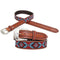 Circle Y Saddles Circle Y Red Aztec Beaded Belt