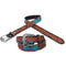 Circle Y Saddles Circle Y Turquoise Gator Filigree Belt