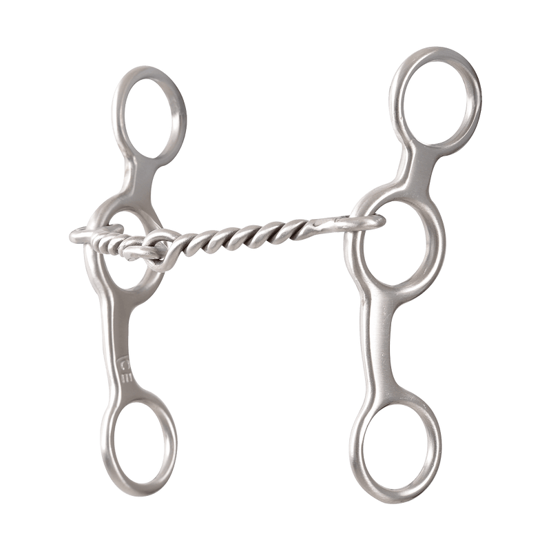 Classic Equine Classic Equine 5 1/2" Twisted Wire Ring Gag Bit