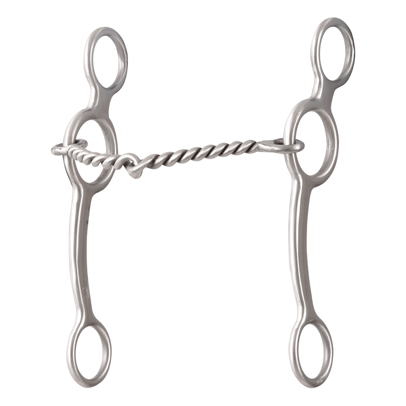 Classic Equine Classic Equine 6 1/2" Twisted Wire Ring Gag Bit