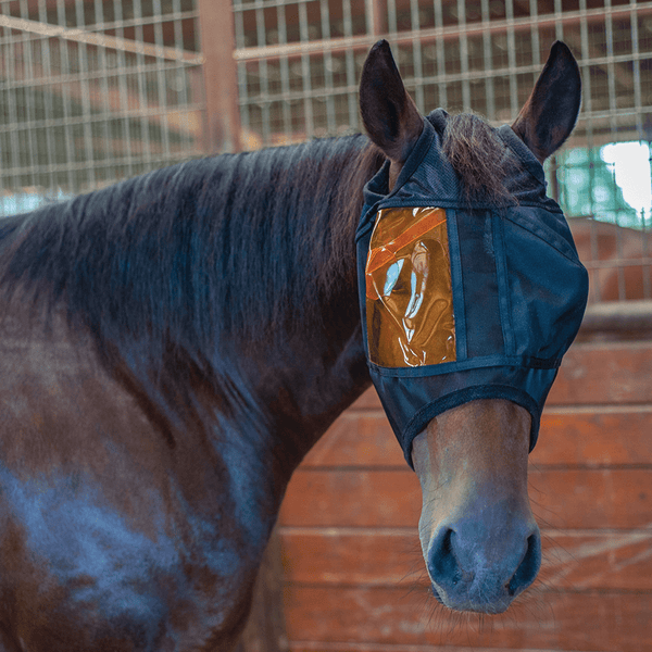 Classic Equine Classic Equine REM Restoration Equine Mask - Left Eye Patch