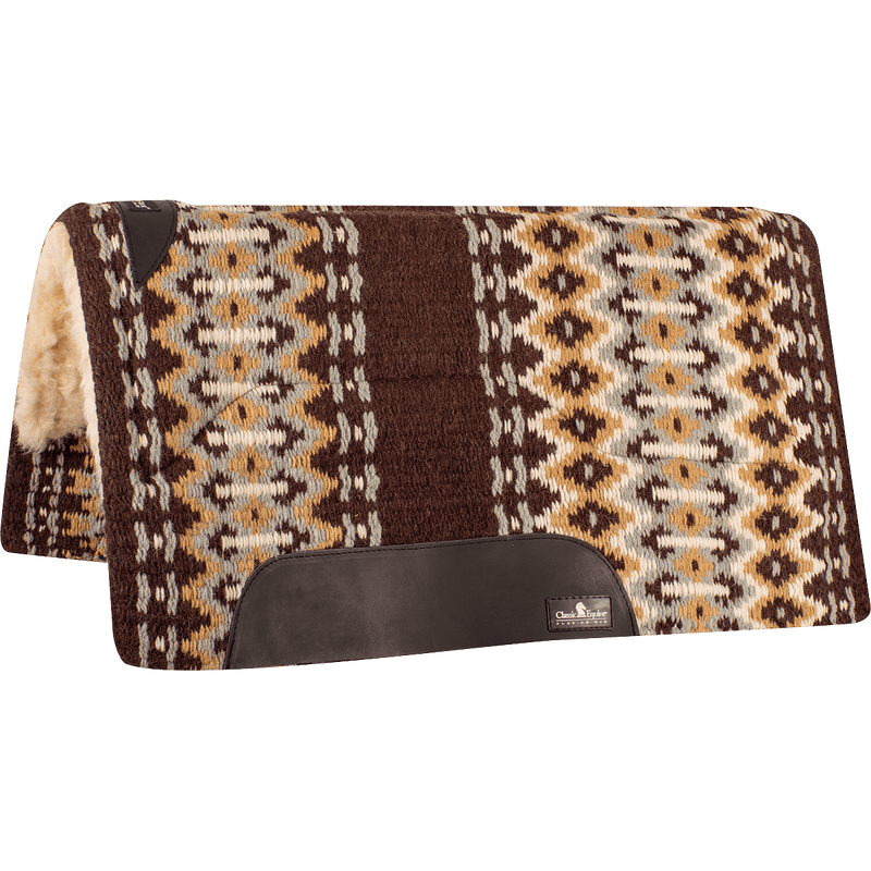 Classic Equine Classic Equine SensorFlex Wool Top Pad - 34" x 38"