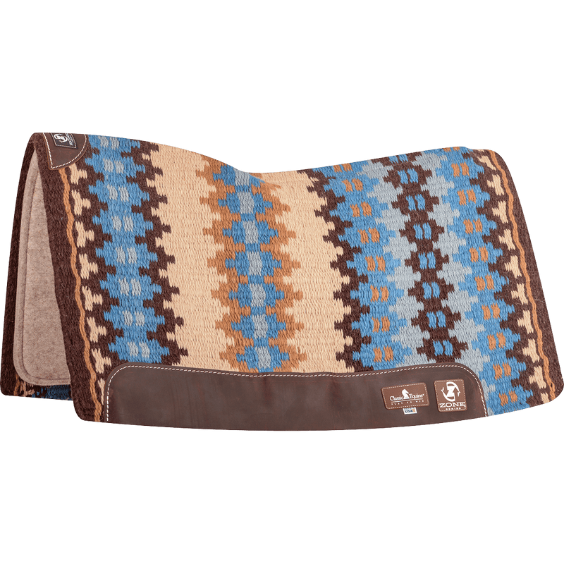 Classic Equine Classic Equine Zone Wool Top Pad - 34" x 38"