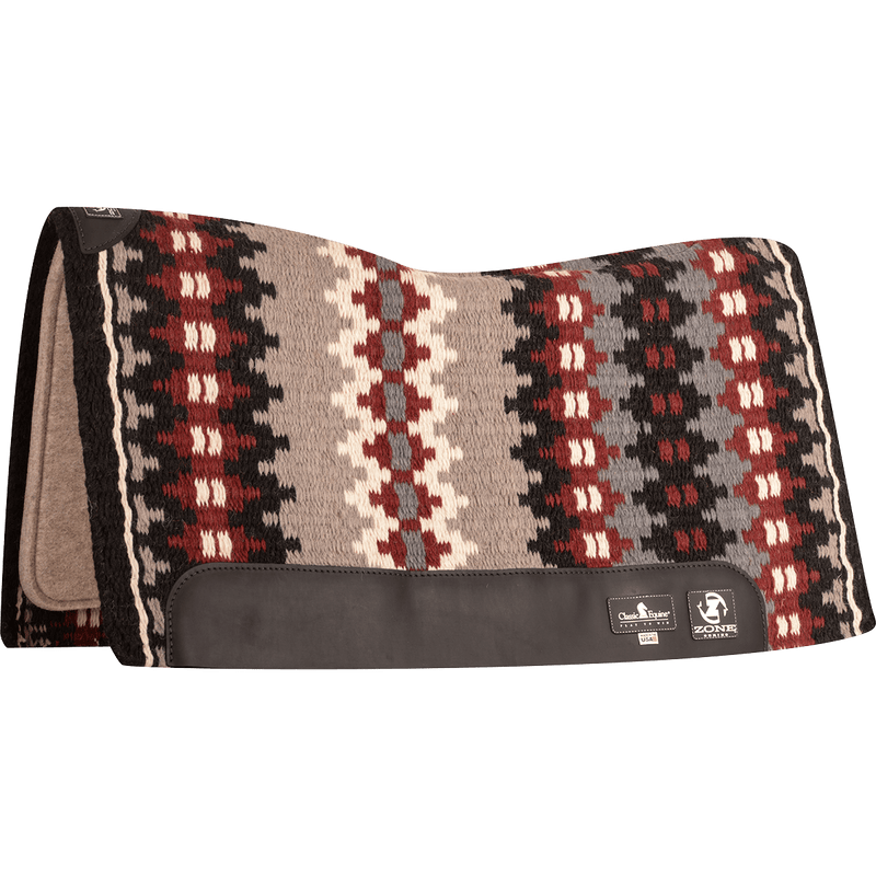 Classic Equine Classic Equine Zone Wool Top Pad - 34" x 38"