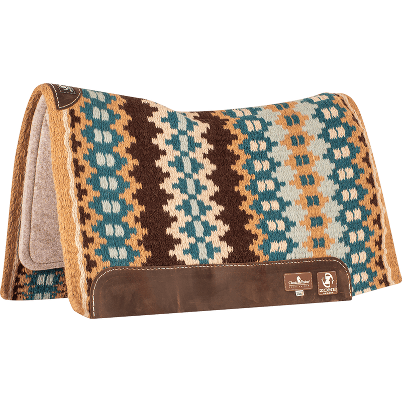 Classic Equine Classic Equine Zone Wool Top Pad - 34" x 38"