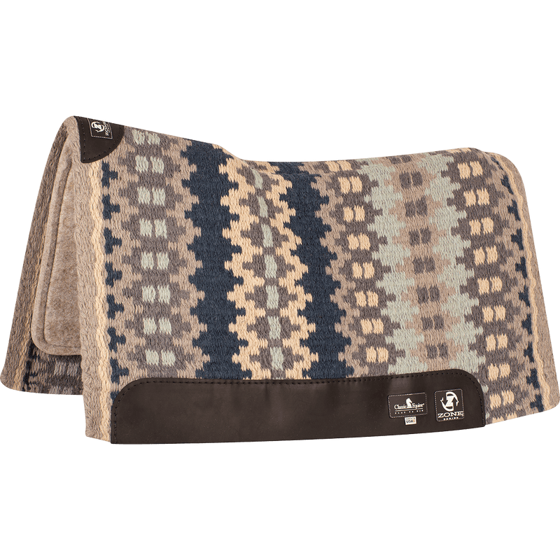 Classic Equine Classic Equine Zone Wool Top Pad - 34" x 38"