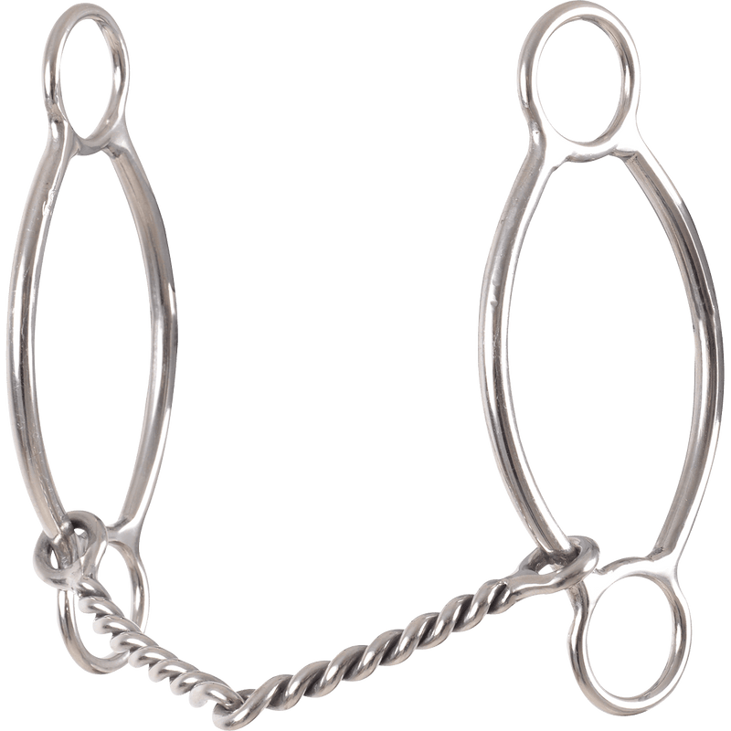 Classic Equine Goostree Simplicity II Twisted Wire Snaffle Bit