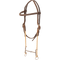 Classic Equine Loomis Twisted Wire Snaffle Browband Gag Headstall