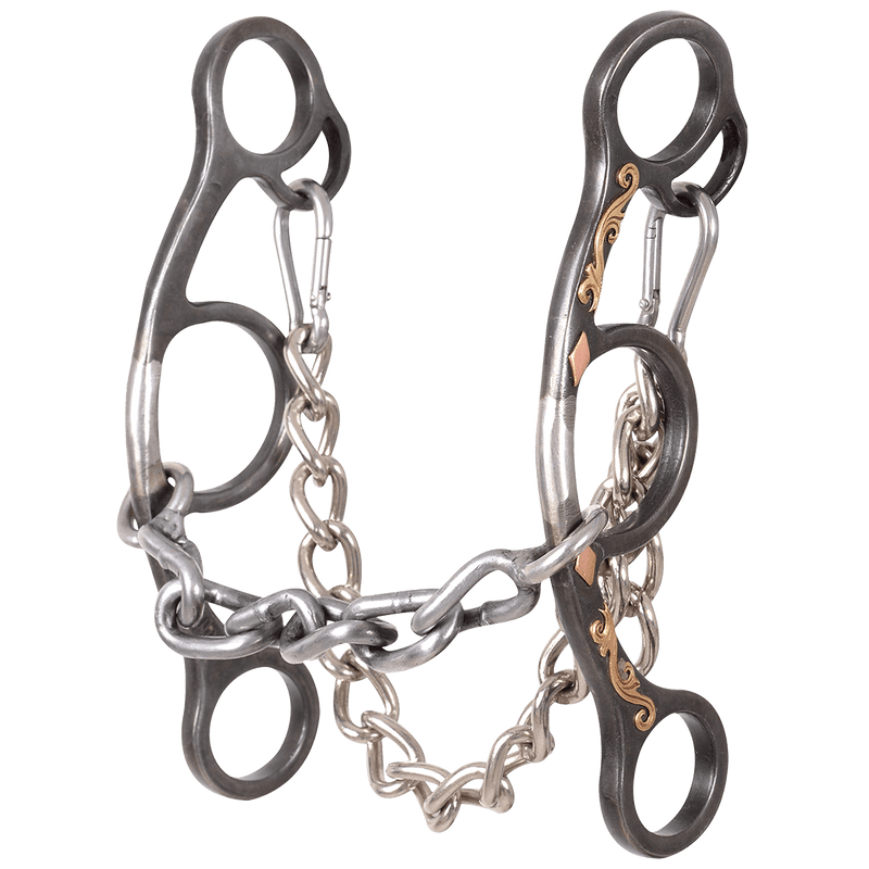Classic Equine Sherry Cervi Diamond Chain Short Shank Bit
