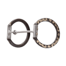 Classic Equine Sherry Cervi Diamond Smooth Snaffle Dee Ring