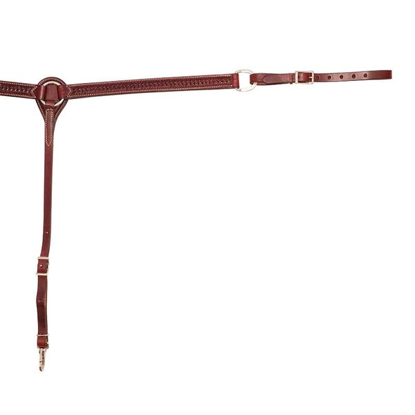 Cowboy Tack Cowboy Tack 1 1/4″ Rosewod Leather Spider Stamp Breast Collar