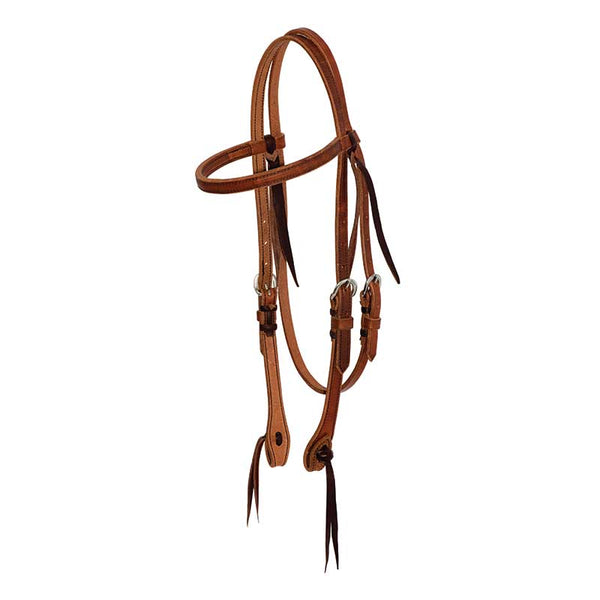 Cowboy Tack Cowboy Tack 5/8” Leather Browband Headstall
