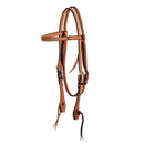 Cowboy Tack Cowboy Tack 5/8″ Rough Out Leather Twisted and Tied Browband Headstall
