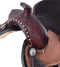 Double T 10" Double T Basketweave Tooled Saddle