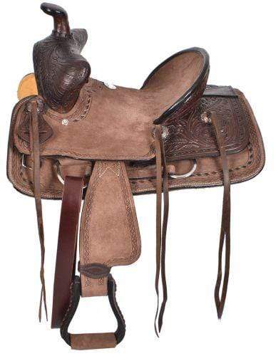 Double T 10" Double T Bear Trap Hard Seat Saddle