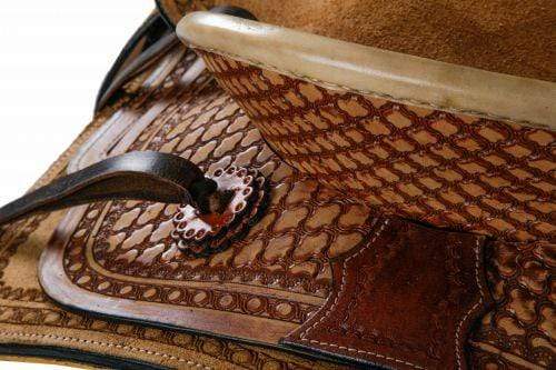 Double T 10" Double T Pony Hard Seat Roper Style Saddle