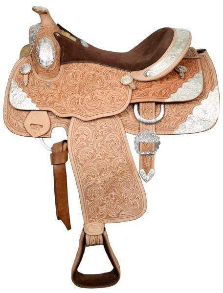 Double T Double T 16" Fully Tooled Show Saddle