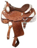Double T Double T 16" Fully Tooled Show Saddle