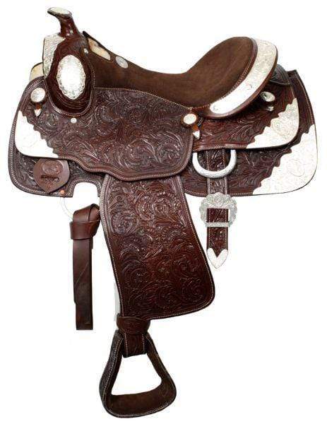 Double T Double T 16" Fully Tooled Show Saddle