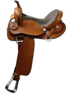 Double T Double T 16" Smooth Argentina Cow Leather Trail Saddle