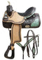 Double T Double T Dark Chocolate Barrel Saddle Set
