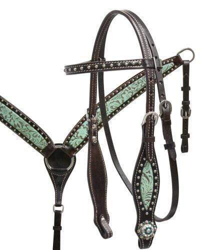 Double T Double T Dark Chocolate Barrel Saddle Set