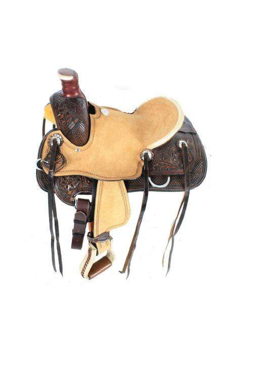 Double T Double T Pony Hard Seat Roper Style Saddle