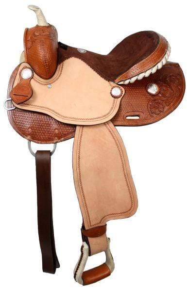 Double T Double T Round Skirt Barrel Saddle