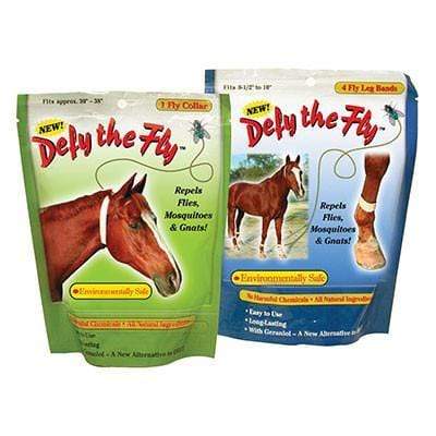 Defy The Fly Horse Fly Collar and Leg Bands