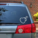 Hay River Tack and Supplies Stethoscope Heart Vehicle Decal
