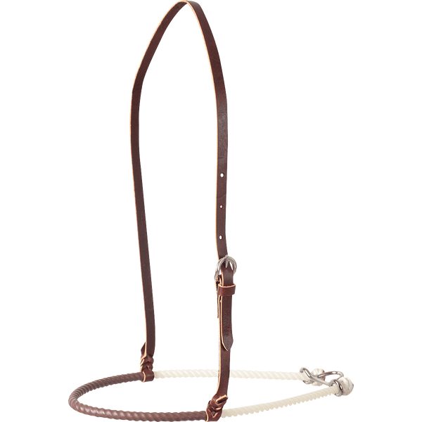 Martin Saddlery Martin Saddlery Brown Shrink Tube Covered Single Rope Noseband