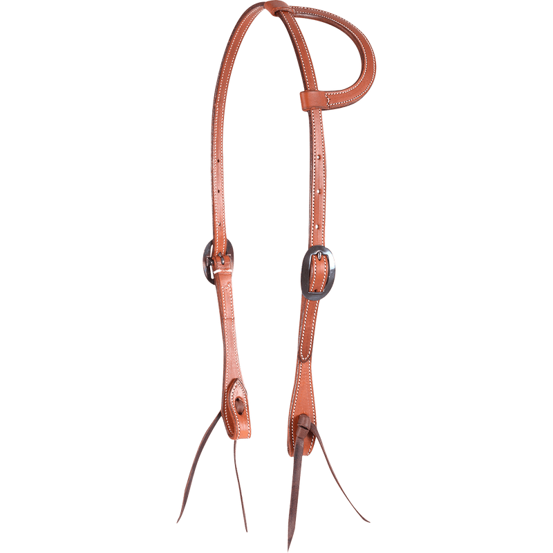 Martin Saddlery Martin Saddlery Chestnut Skirting One Ear Headstall