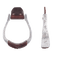 Martin Saddlery Martin Saddlery Engraved Aluminum Oxbow Stirrups